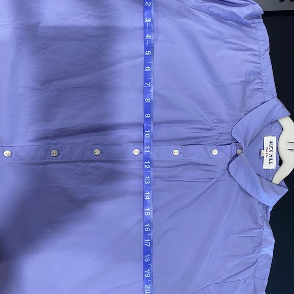 Alex Mill Kit Shirt in Paper Poplin - Picture 9 of 9